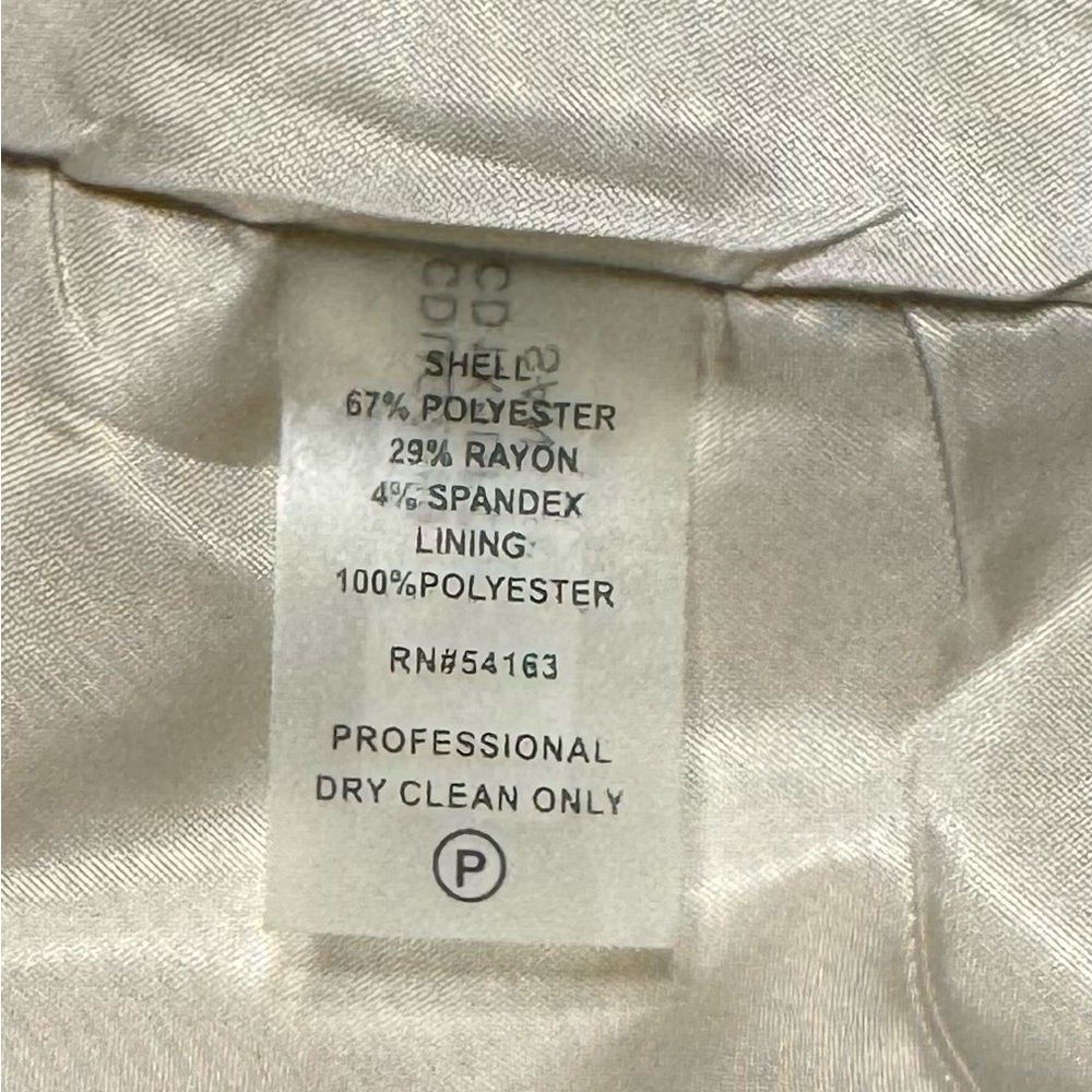 Calvin Klein Tan Ruffle Sheath Dress - Picture 6 of 6